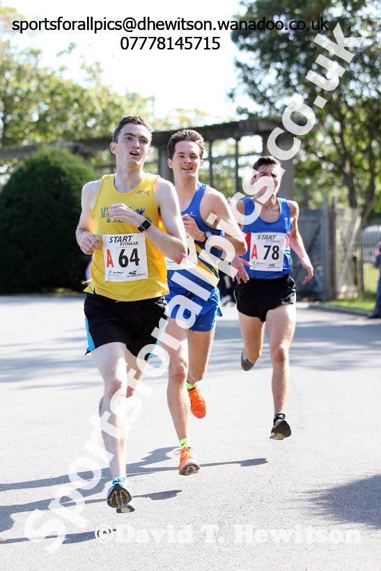 Senior men, Northern Road Relays, Blackpool. Photo: David T. Hewitson/Sports for All Pics